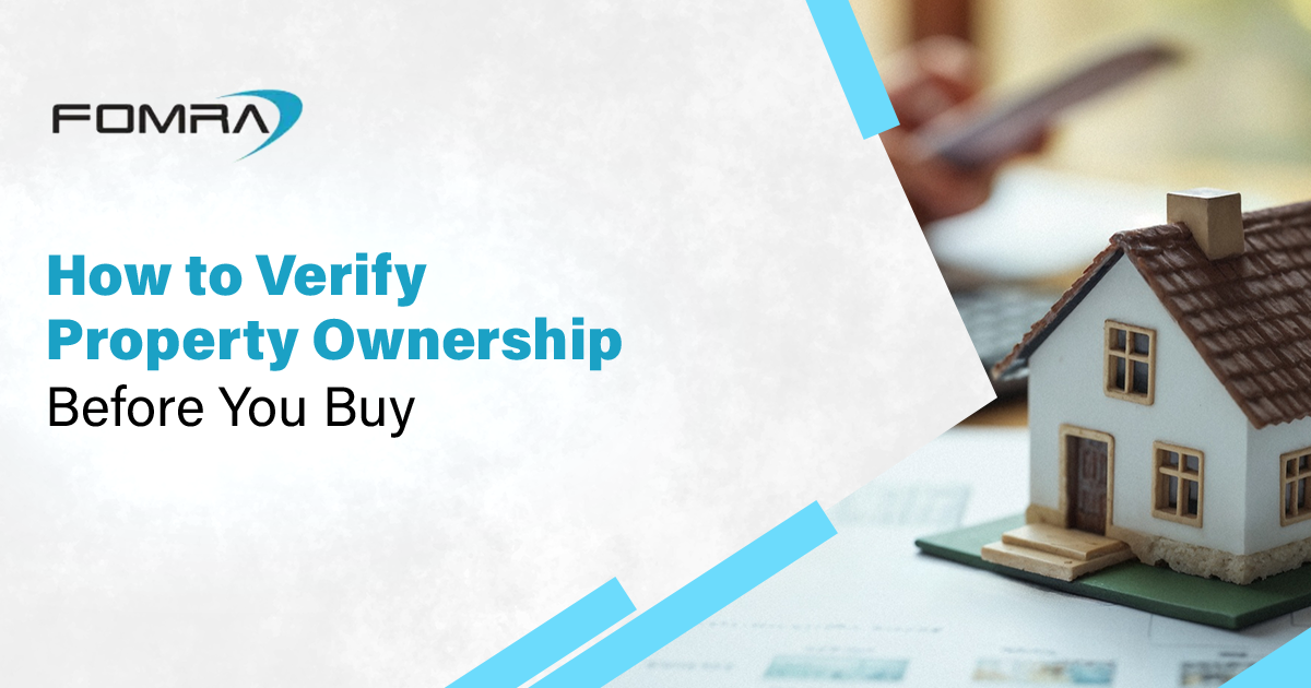 how to verify property ownership